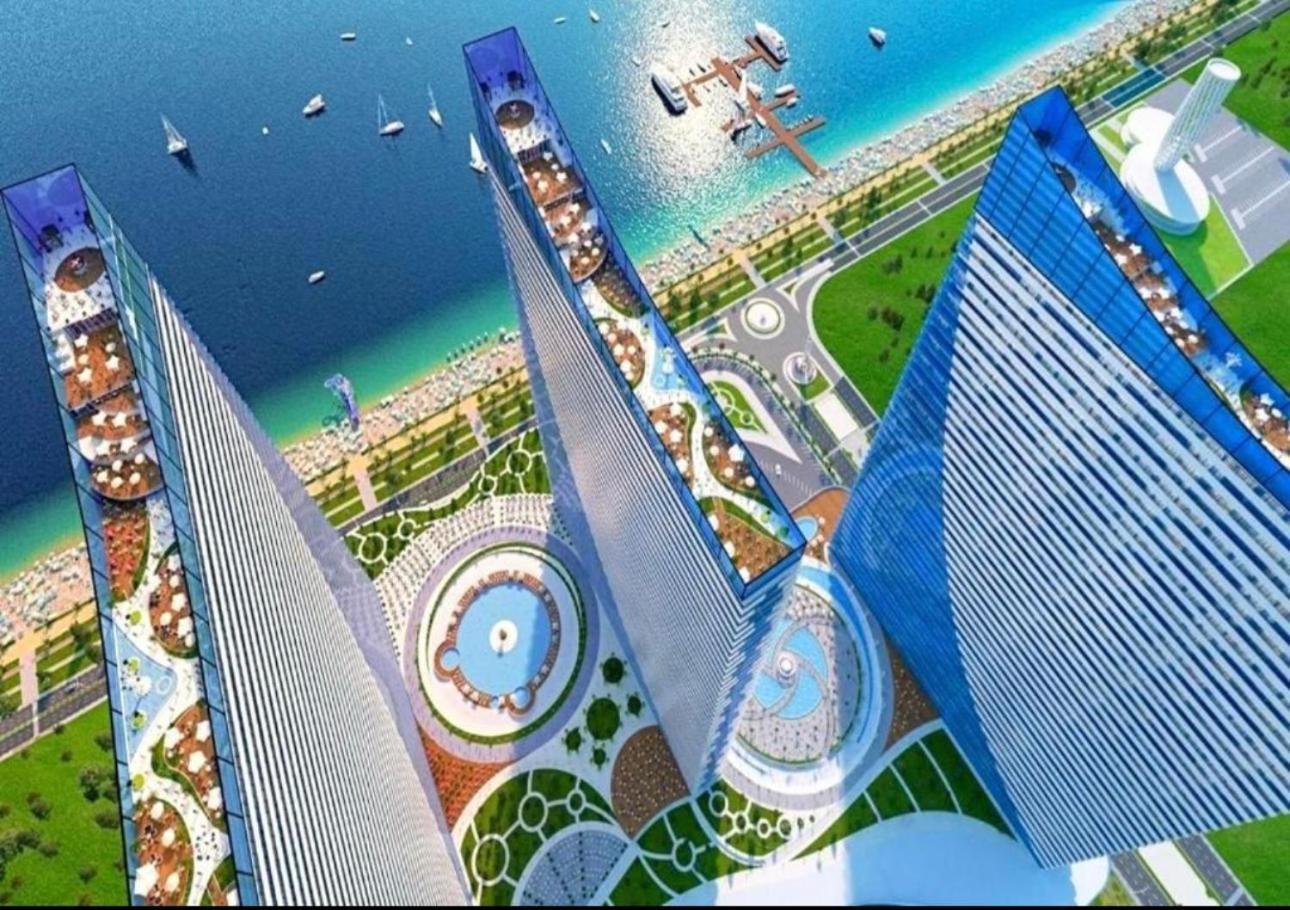 Orbi City Apartment With Sea View Batumi Bagian luar foto